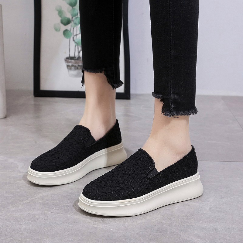 [COD] 0021 Sanzeil Davve Slip On Sepatu Wanita Import