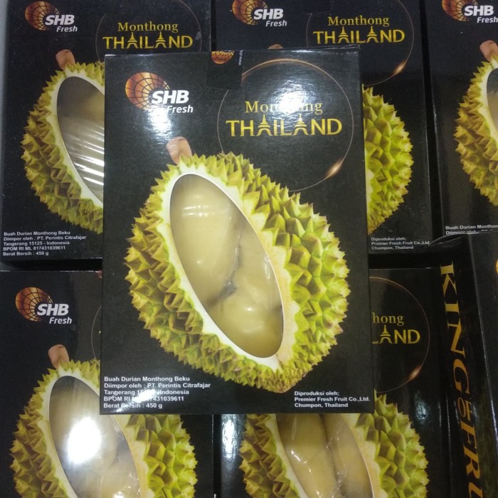 

DURIAN MONTHONG THAILAND FROZEN SHB 450gram [RUMAH BUAH]