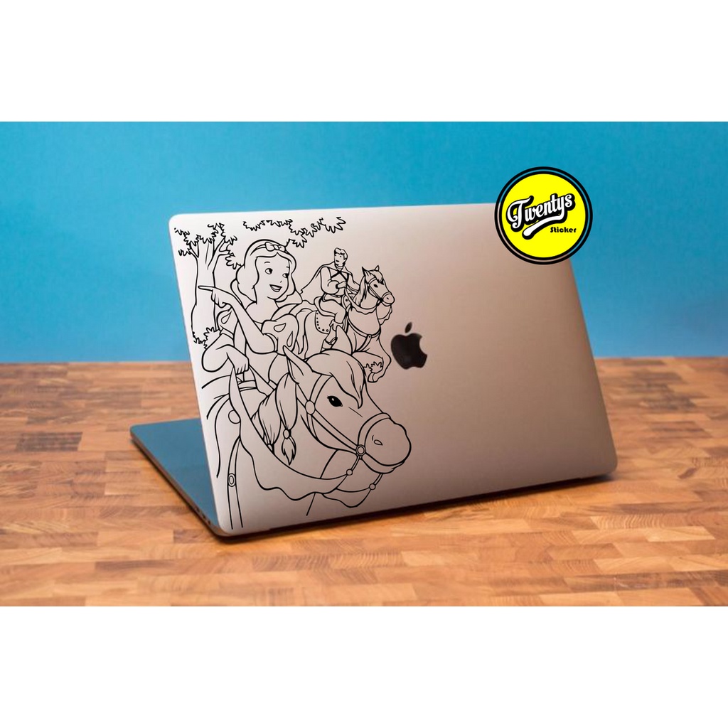 

STIKER LAPTOP STIKER SNOW WHITE 33 AKSESORIS LAPTOP CUTTING STICKER