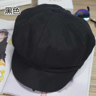 TNWP topi newspaper boy beret retro vintage octagonal detektif import korea jepang kpop idol