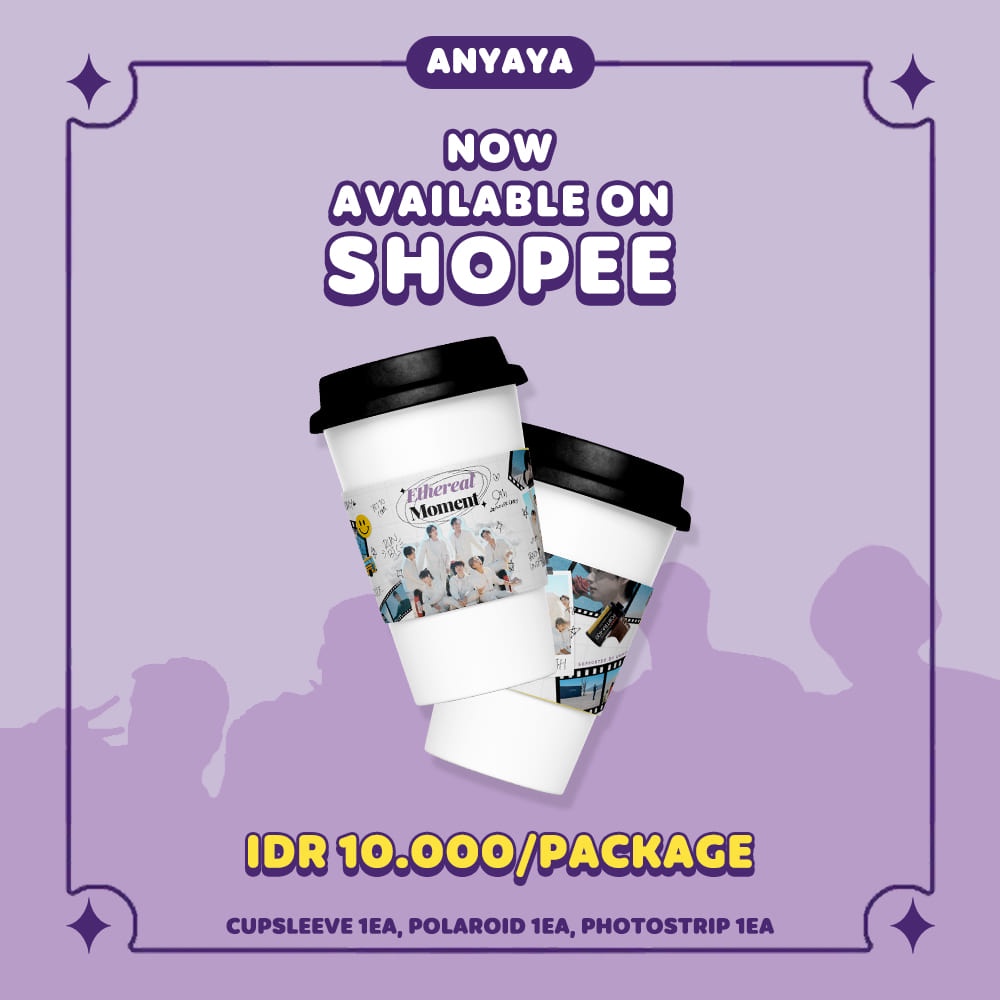 [EVENT] BTS ANNIVERSARY CUPSLEEVE ETHEREAL MOMENT FANKIT PHOTO STRIP POLAROID