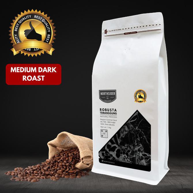 

Biji Kopi Robusta Gayo Washed - 1Kg Northsider Coffee - Biji Kopi Termurah