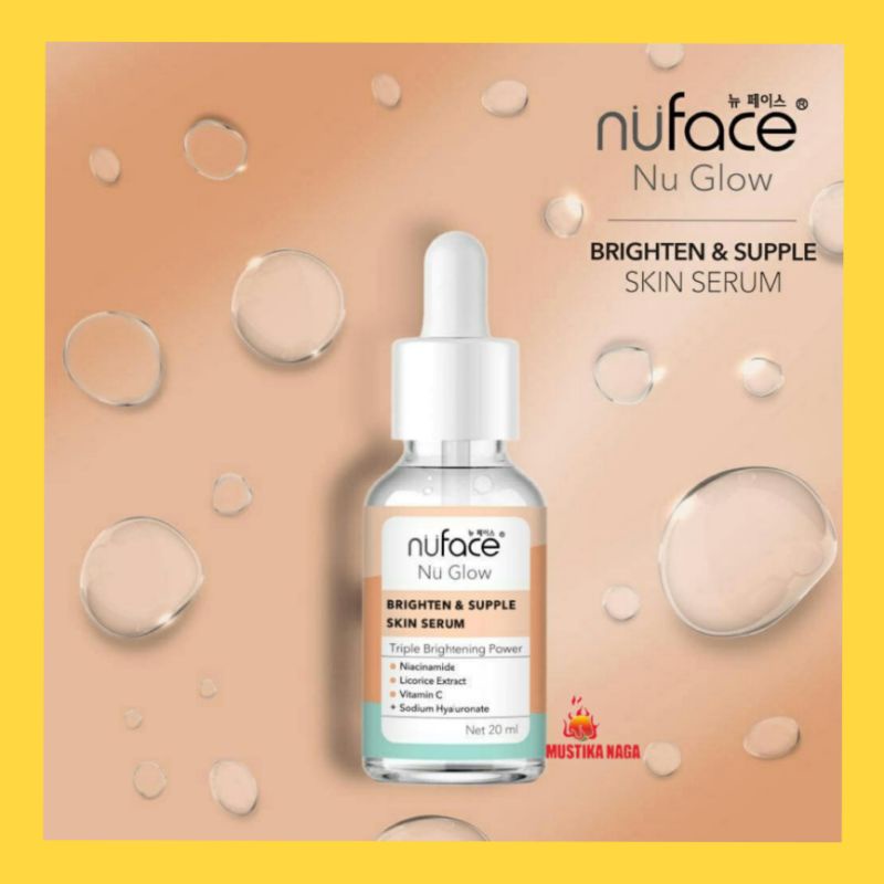 Jual Nuface Nu Glow Brighten & Supple Skin Serum 20ml | Shopee Indonesia