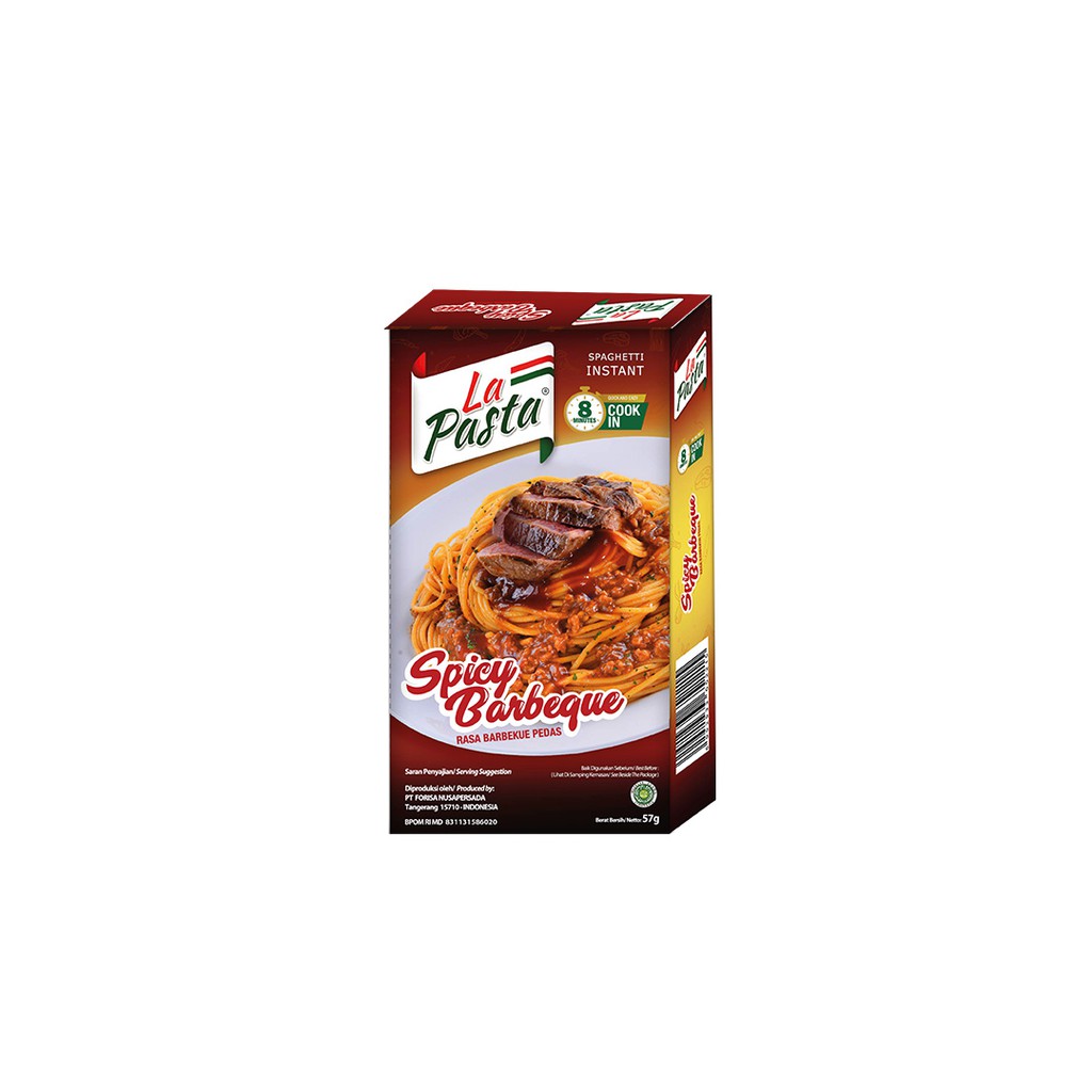 

La Pasta Reguler Spicy Barbeque Promo Snack