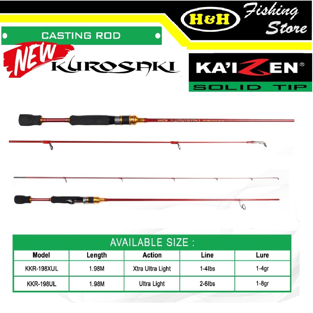 Joran Kaizen Kurosaki Ultra Light XUL PE 1-4 lb UL 2-6