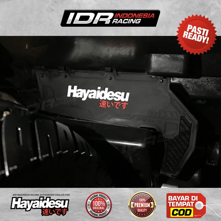 Hayaidesu NEW BEAT 2020 Deluxe Mudflap Penahan Lumpur Aksesoris Variasi