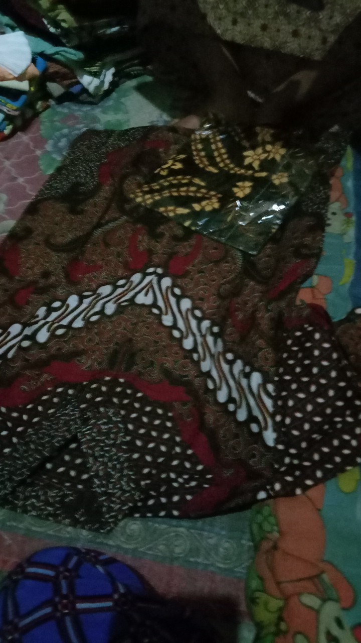 Atasan Batik Pria Panjang Pekalongan M L Xl