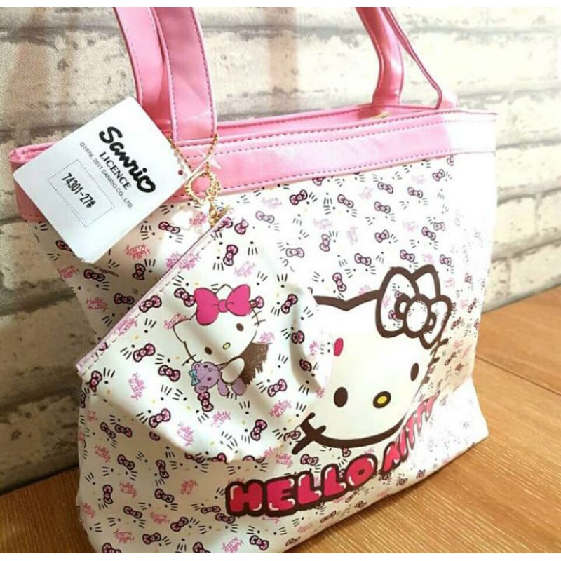 Tote bag/tas sanrio/bag fashinon/sanrio tote/tas tenteng/school bag/tas treveling/treveling bag