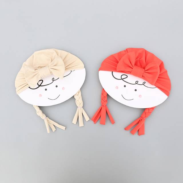 Turban Pita Bayi / Ciput Bayi Pita / Turban Kepang Bayi Anak Perempuan / Ciput Bayi Newborn