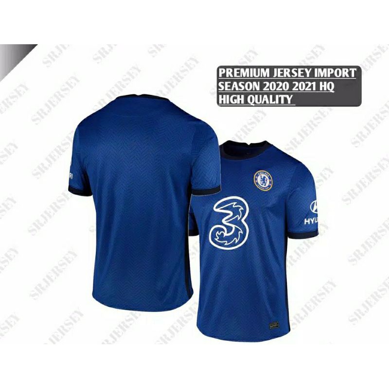 PREMIUM jersey chelsea Home 2020 2021 terbaru import high quality baju bola grade ori slim fitt TOPP