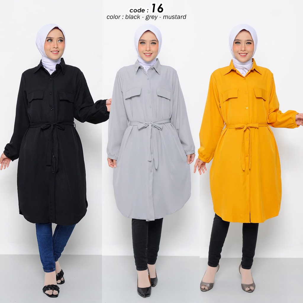 LONG TUNIK WANITA SHAKILA PREMIUM BUSUI/TUNIK SHAKILA FASHION