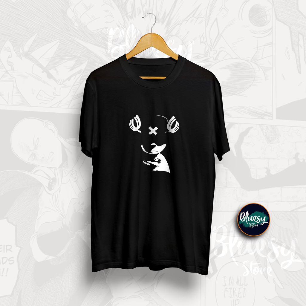 Kaos ANIME ONE PIECE CHOPPER SILUET / BAJU DISTRO ANIME ONE PIECE