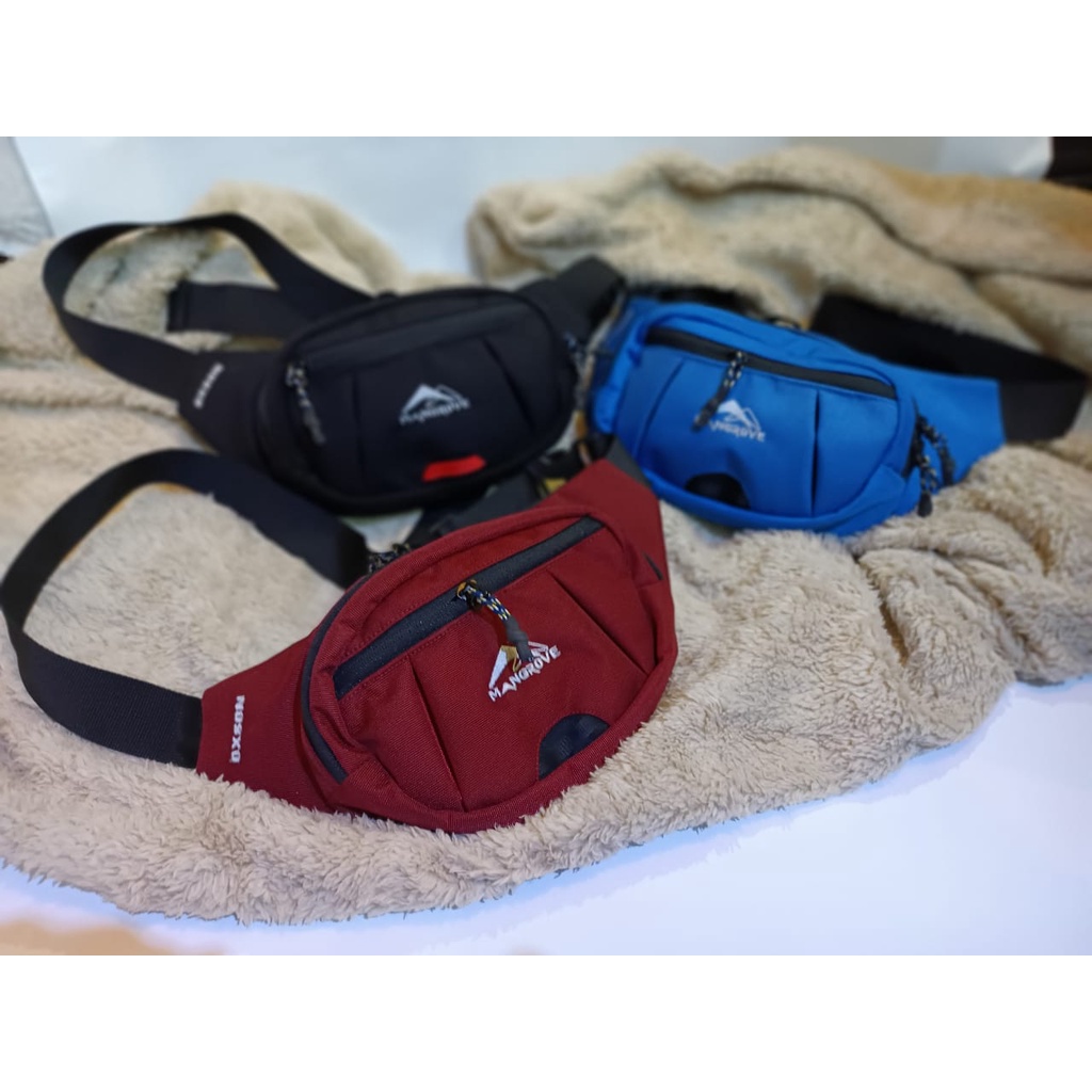 [COD] tas selempang tas pria WAISTBAG MANGROVE OXSON