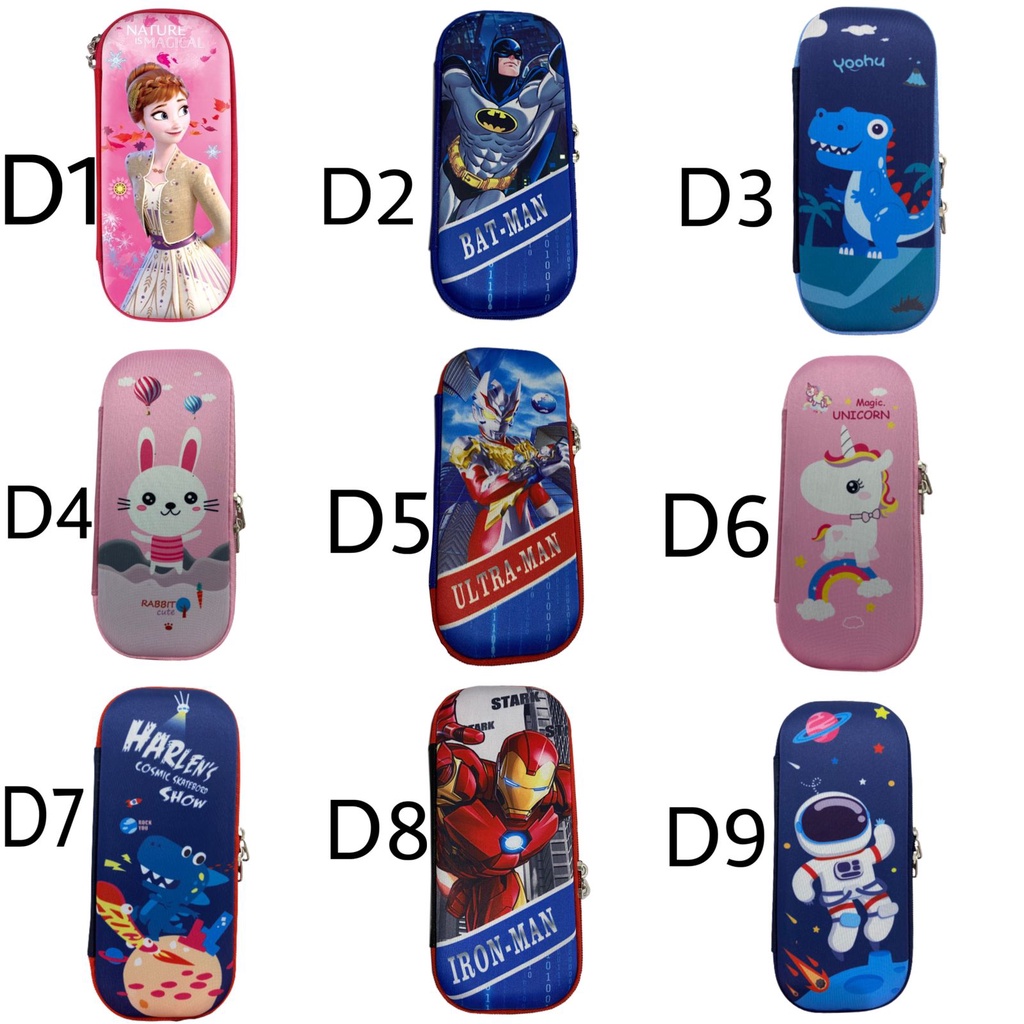 

kotak pensil import hardcase perlengkapan sekolah import