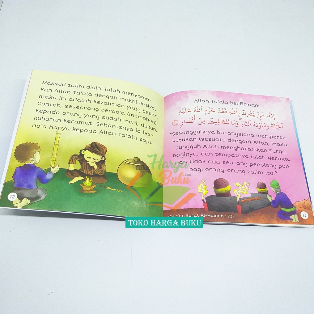 Kisah Nabi Ibrahim 'Alaihissalaam Kisah Mengagumkan Kekasih Allah Ta'ala Kholilullah Ibrohim Buku Anak Full Color Penerbit Pustaka Ibnu Umar