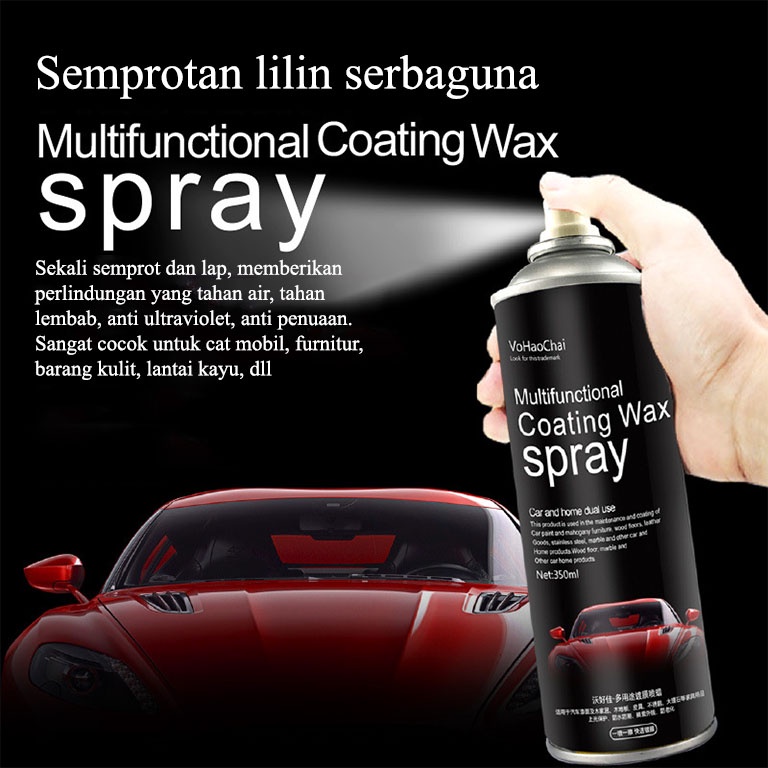 Spray Sealant Guard Pelindung Poles Cat Pengkilap Wax Mobil Multifungsional Coating Wax Stainless Kayu Keramik dan Bahan Kulit