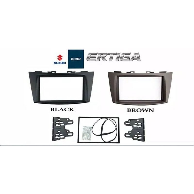 FRAME AUDIO TV MOBIL DOUBLE DIN UTK SUZUKI ERTIGA