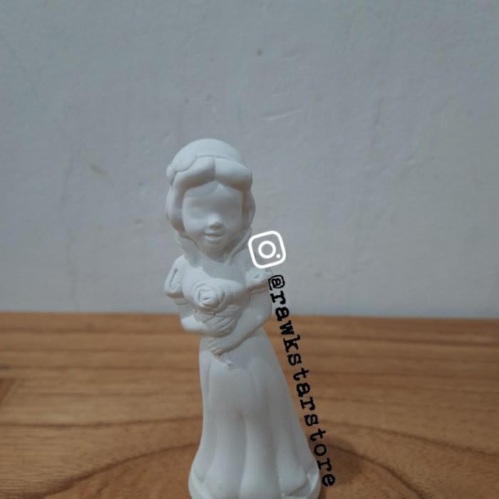 

Art / Diy Patung Gypsum Media Lukis Art Painting 3D Snow White