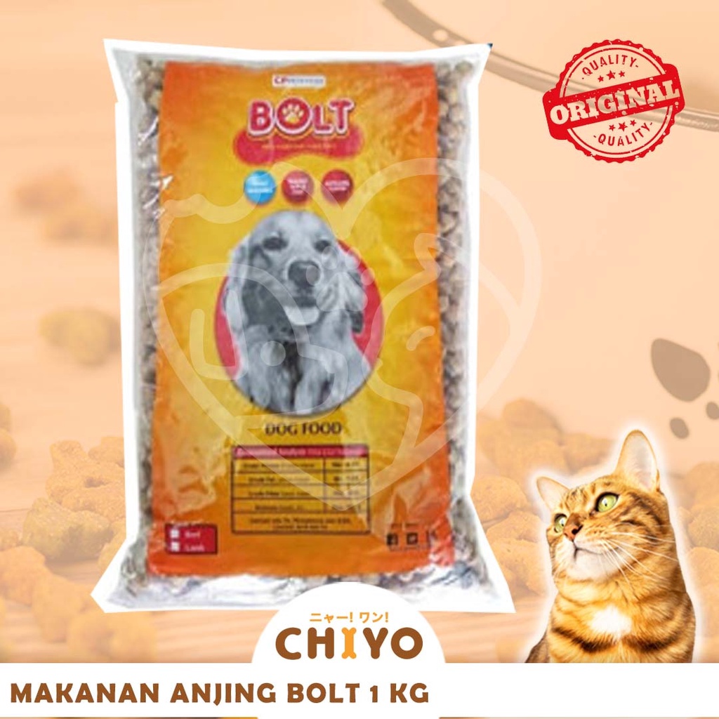 MAKANAN ANJING BOLT 1 KG - ALL VARIAN