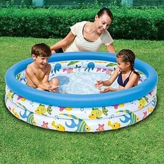 Premium Product Kolam Renang Anak Dan Bayi Ocean Life Aquatic C007 / Kolam Mandi Bola - Paling Dimin