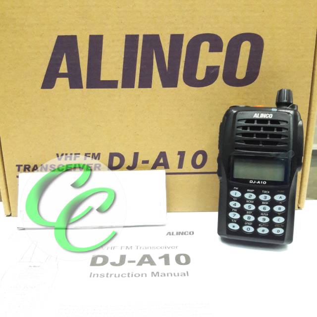 HT ALINCO DJ A10 MURAH VHF 136-174MHz / HT ALINCO DJ-A10 VHF LITHIUM HT ALINCO A10 MURAH