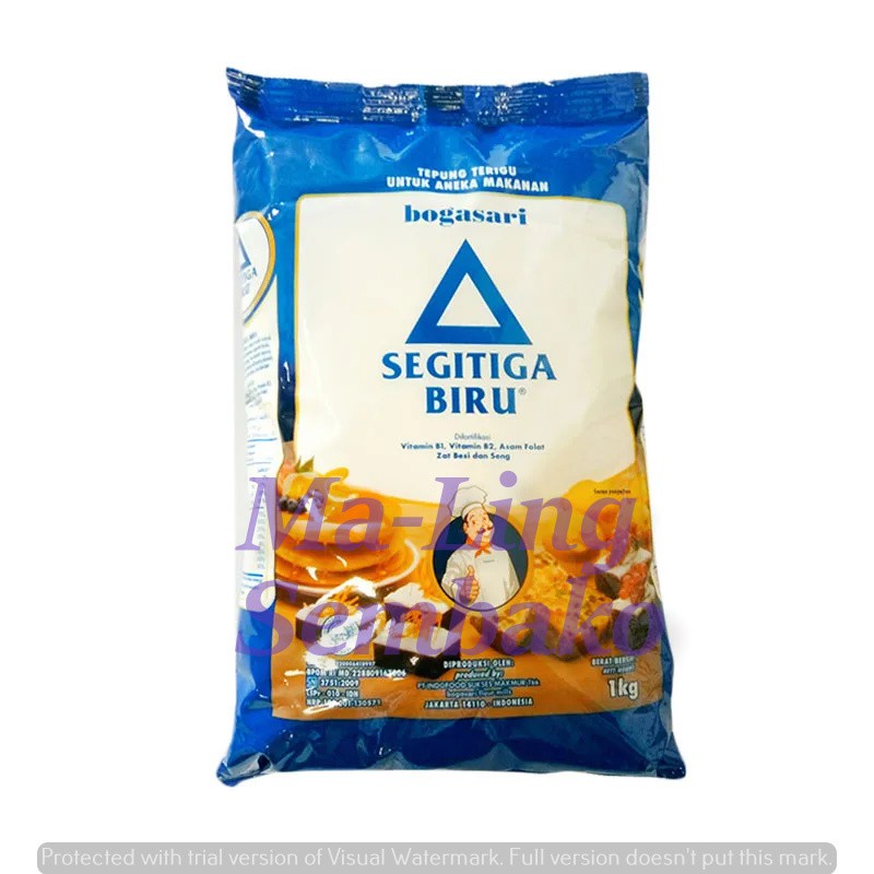 

TEPUNG SEGITIGA BIRU 1 KG, Bumbu Dapur, Bumbu Masak, Tepung Kue