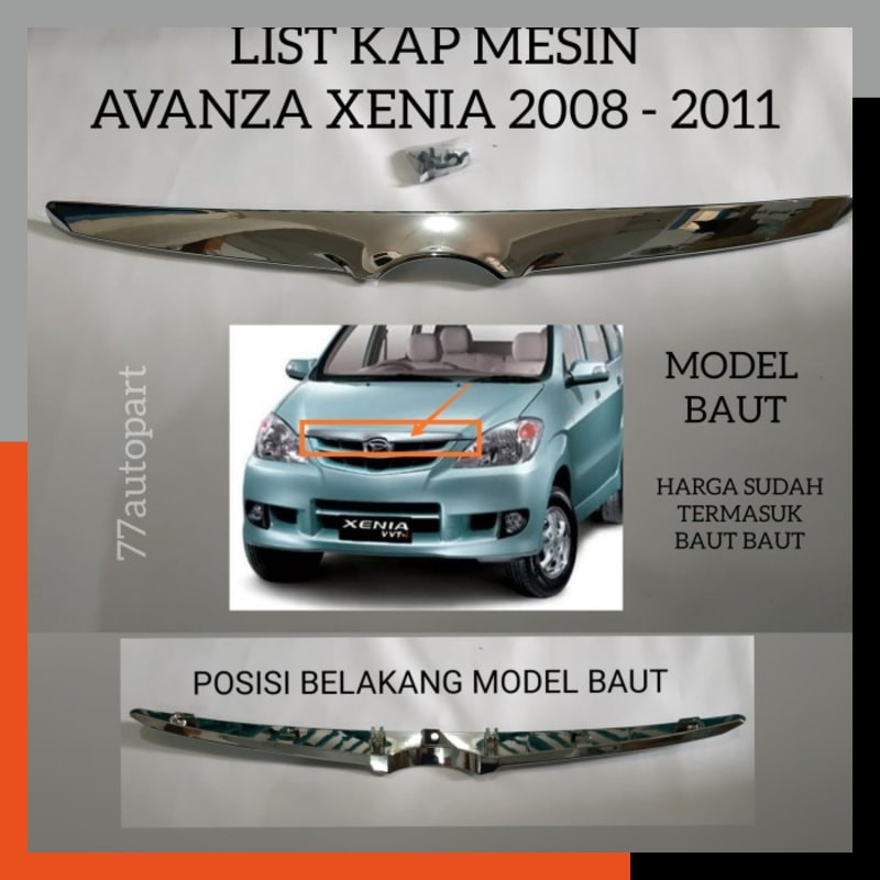Promo List kap mesin avanza xenia 2008 2009 2010 2011
