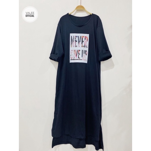 MIDI DRESS KAOS COMBED IMPORT 24s  DRESS WANITA KATUN PREMIUM LONG DRESS LD 120CM ATASAN TUNIK MIDI KOREAN STYLE VINTAGE MINIMALIS LONG TUNIK TERBARU HIJABERS OFFICIAL TUNIK DRESS JUMBO VIRAL 2022