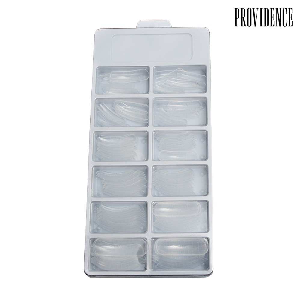 Providence 120Pcs Quick Building Mold Nail Tips Extension Form with Line for Acrylic UV Gel