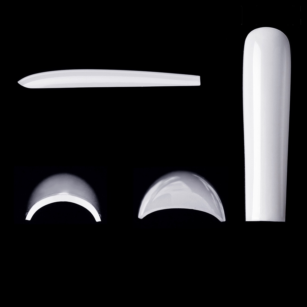 Providence 504pcs / Set Kuku Palsu Full Cover Super Panjang Untuk Manicure