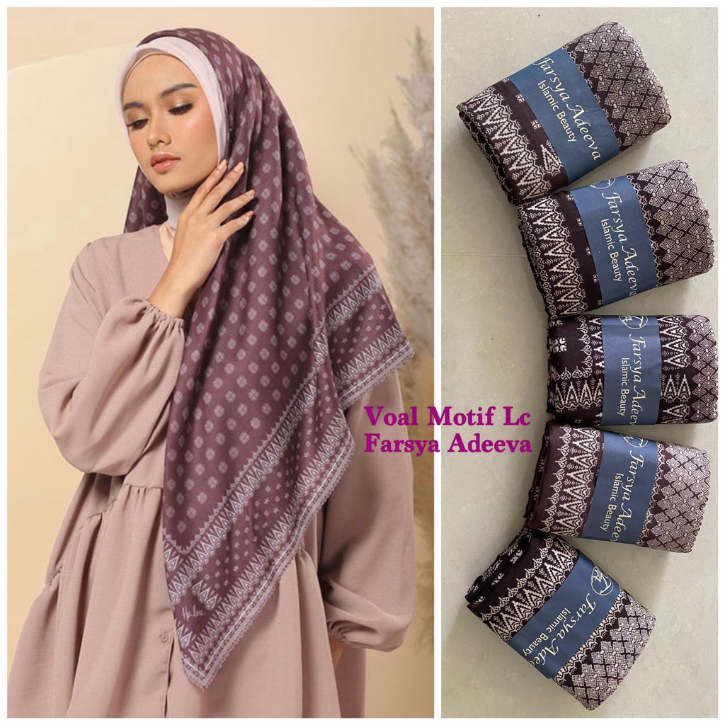 SEGI EMPAT MOTIF TERBARU HIJAB SEGI EMPAT MOTIF DEENAY  LASERCUT  TERMURAH DAN TERLARIS NAYLA HIJA'B-UKIR KOPI