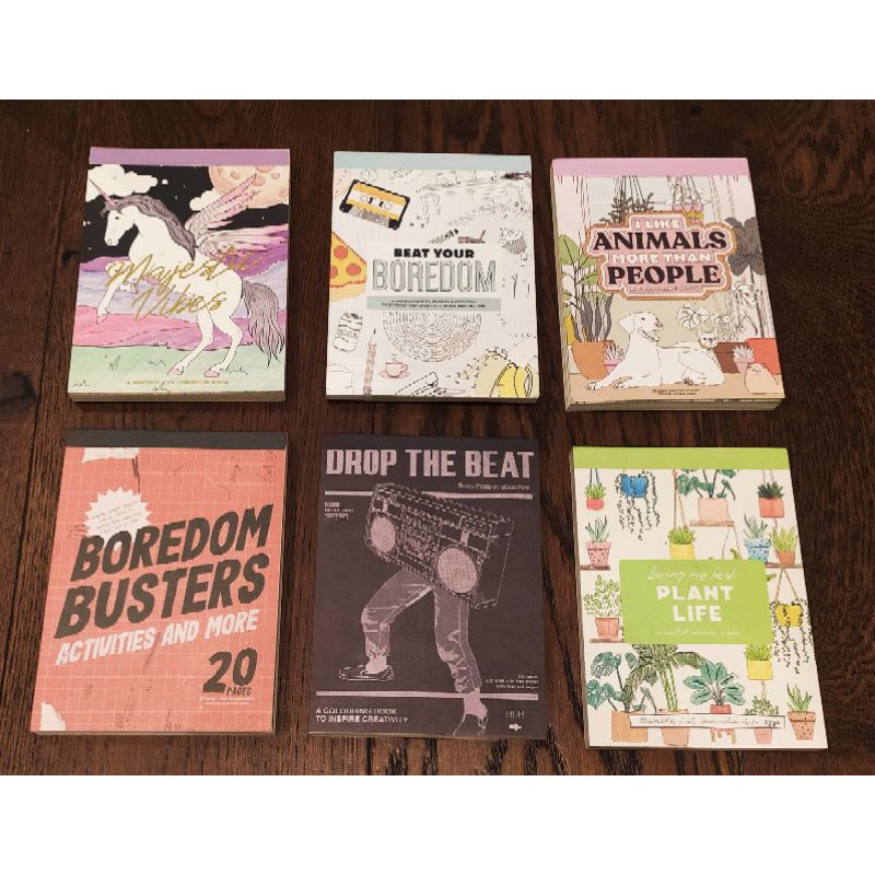 

TYPO POSTCARD 20 PAGES DRAW A6 ORIGINAL