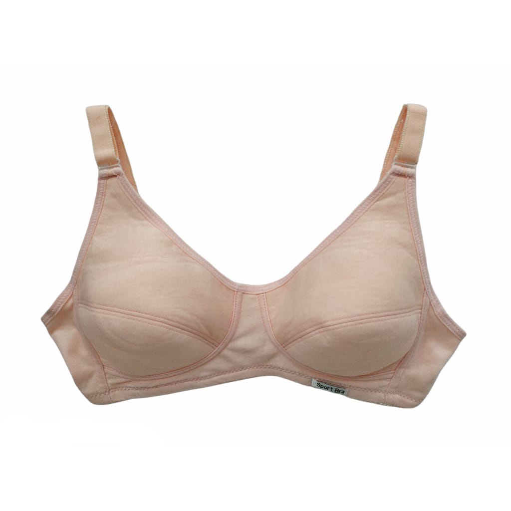 Glena Sport Bra Non Wire - Cream