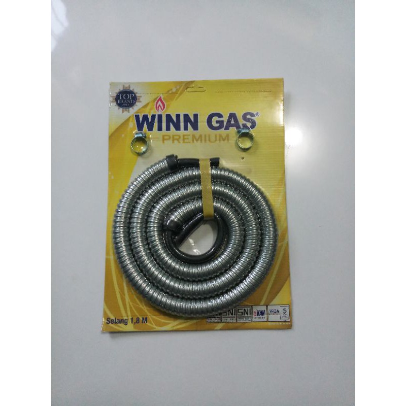 SELANG GAS ULIR PREMIUM BRAND SELANG WINN GAS SELONGSONG BESI