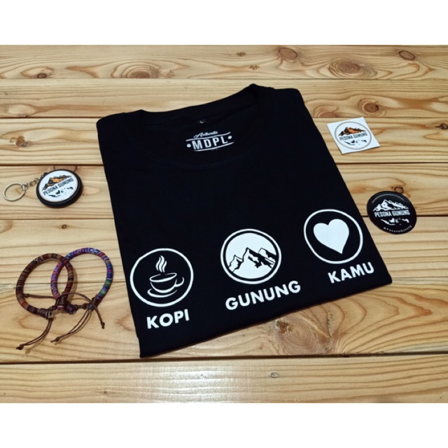 KAOS PENDAKI "KOPI GUNUNG KAMU"