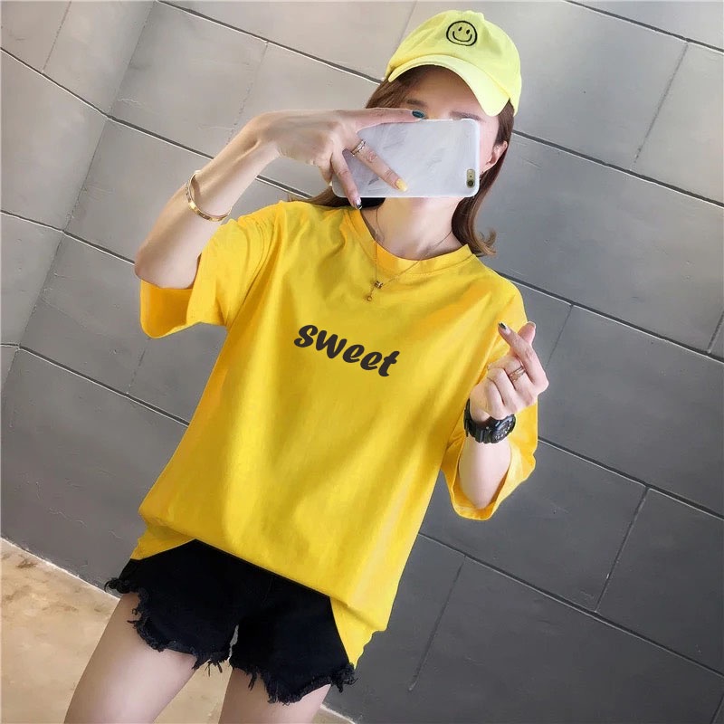 YOURSTYLE1119 - KAOS CEWEK KUE SWEET KEKINIAN TERLARIS KEREN UNISEX OVERSIZE