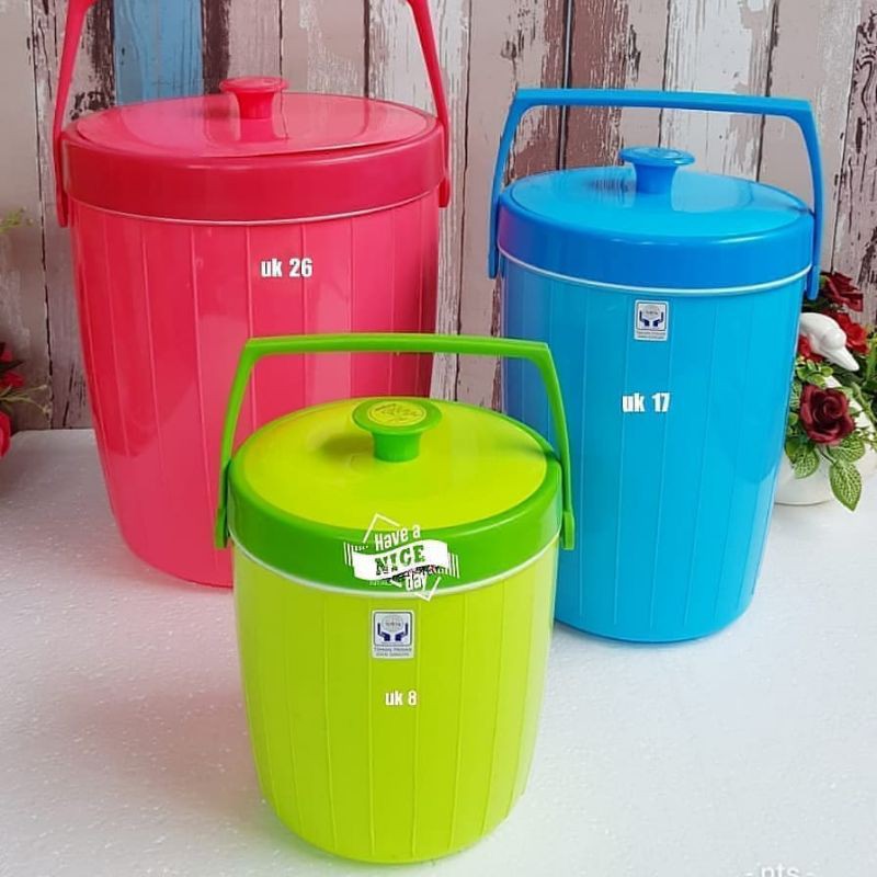 Lion Star Rice Bucket Termos Nasi Es Batu 21L