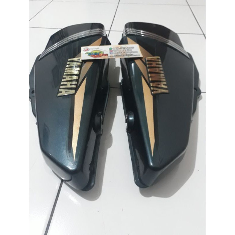 box aki side cover rx king 2002 hijau copotan original mulus