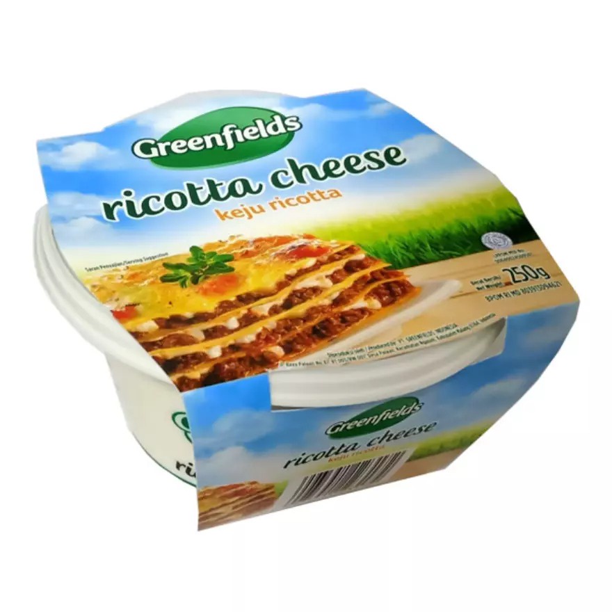 Greenfields Ricotta Cheese |Keju Greenfield 250 g