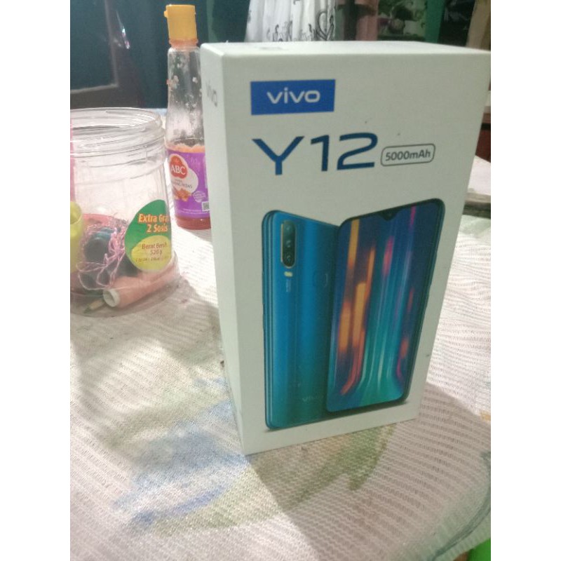 jual hp seken Vivo y12 baru di pakai sekitar 4± bulan