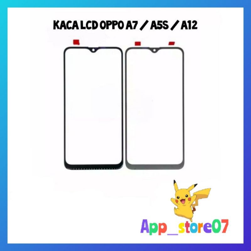 KACA LCD KACA DEPAN KACA LAYAR TOUCHSCREEN OPPO A5S OPPO A7 REALME 3 ORIGINAL