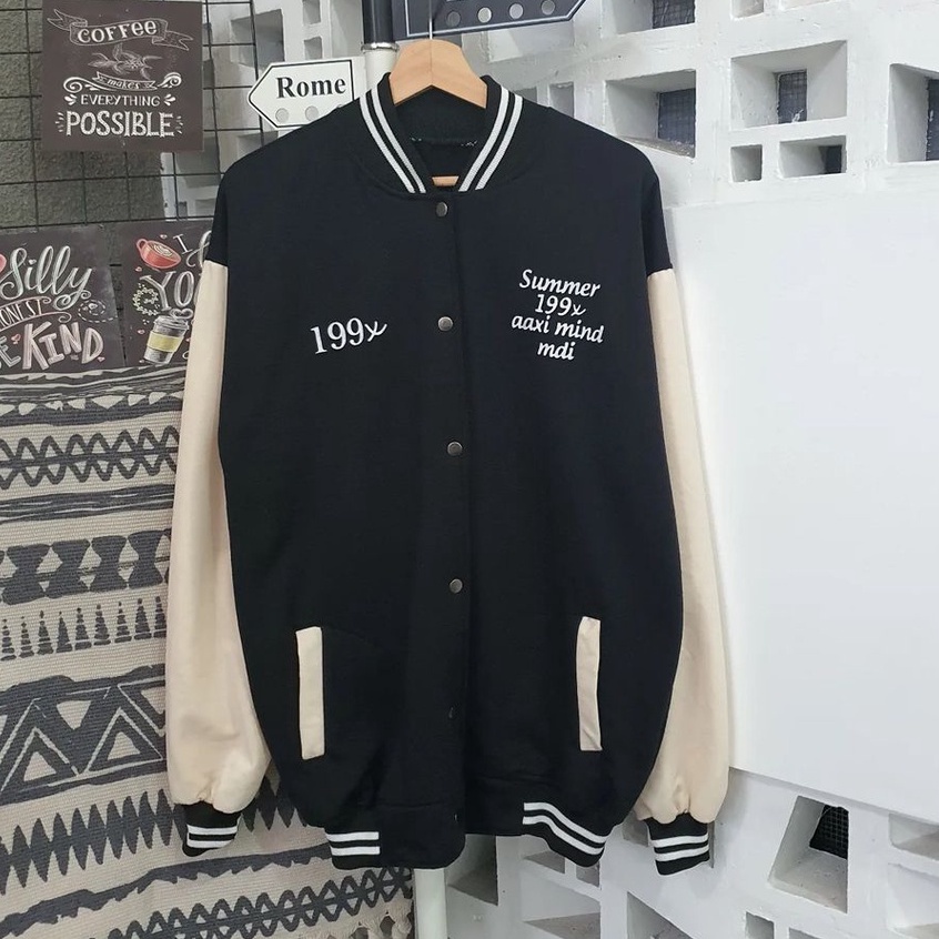 Atasan Wanita Terbaru Summer 199X Baseball XXL Bahan Pleece Terbaru