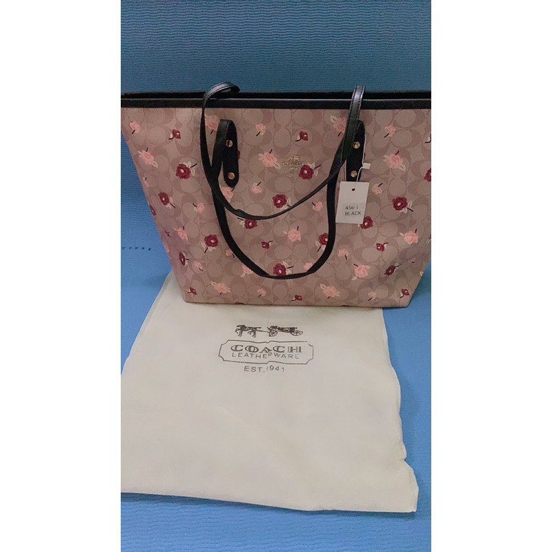 Tas Coach Tote Bag COC Bunga