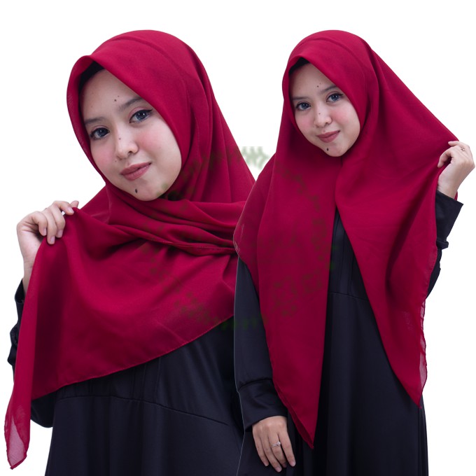 Alantasik - segi tiga instan  Yara bella square / Jilbab instan Yara R.19