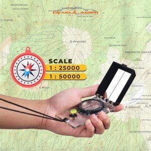 Multifunction Mirror Compass 85 Dhaulagiri Kompas Kaca Multifungsi