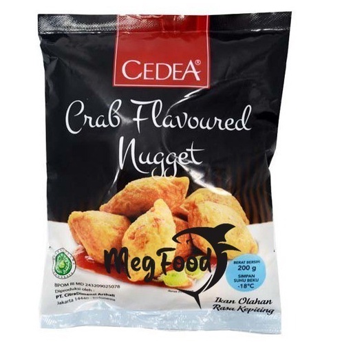 

Cedea Crab Flavoured Nugget I Nugget Kepiting I 200 gram