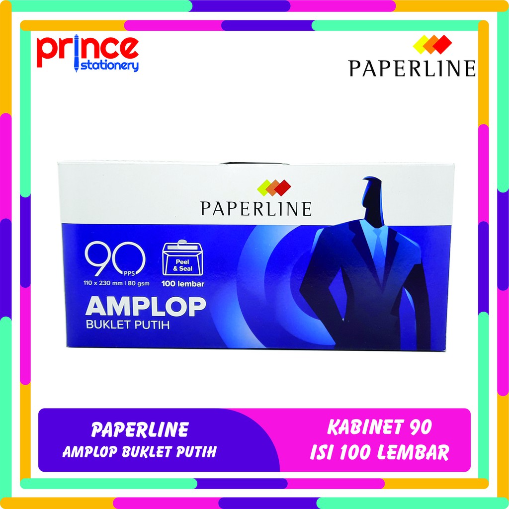 

PAPERLINE AMPLOP KABINET 90 - 110 X 230 MM