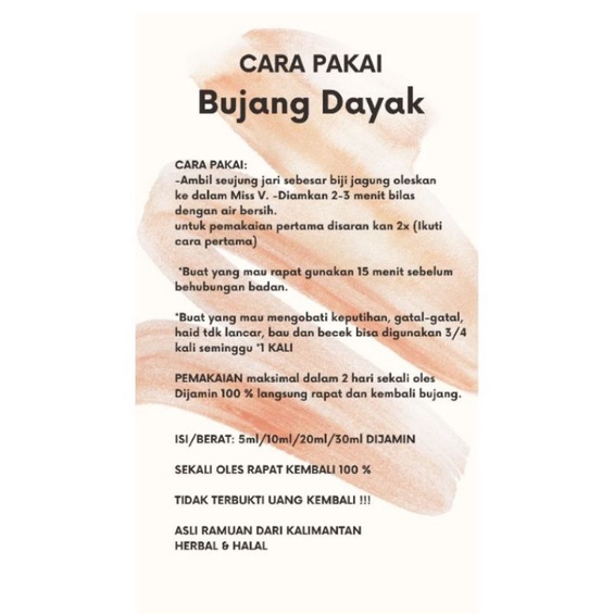 Sari Rapet Bujang Dayak Ramuan Asli Kalimantan Dijamin Rapet Kembali RAMUAN BUJANG DAYAK  ORIGINAL