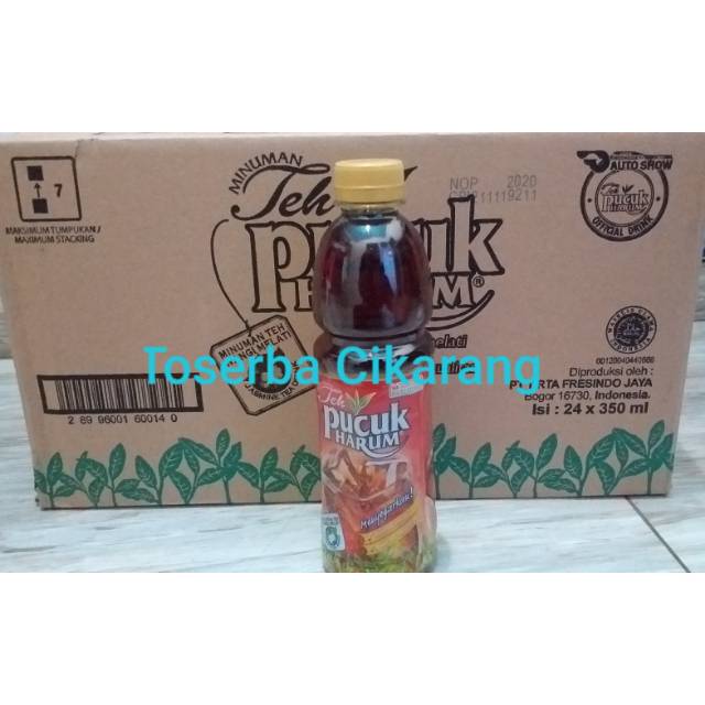 

Teh pucuk harum 1 dus isi 24 botol via gosend cikarang