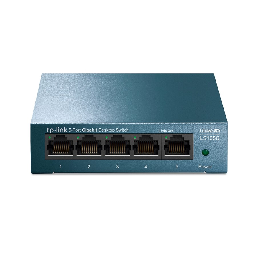 TP - Link 5-Port 10/100/1000Mbps Desktop Network Switch - LS105G